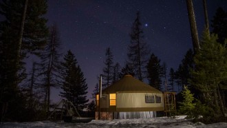 Leben in einer Jurte