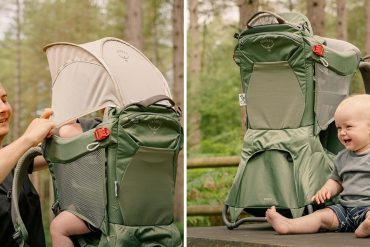 Mit der Osprey Poco Kindertrage wird jede Wanderung ein Familienerlebnis