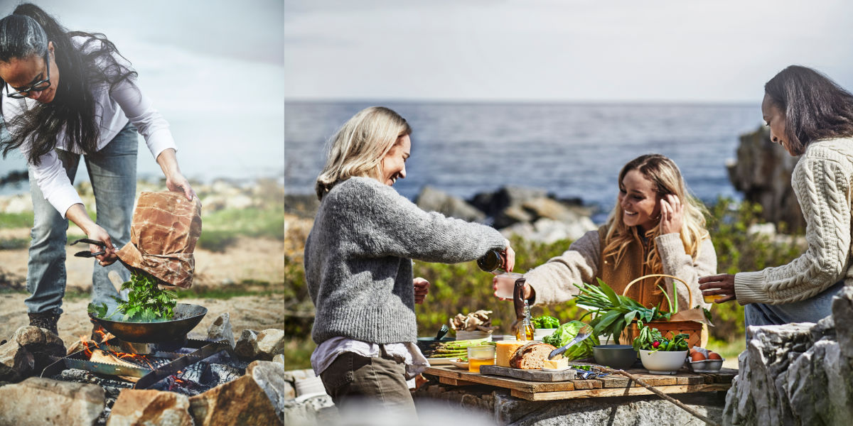Kochen unter freiem Himmel